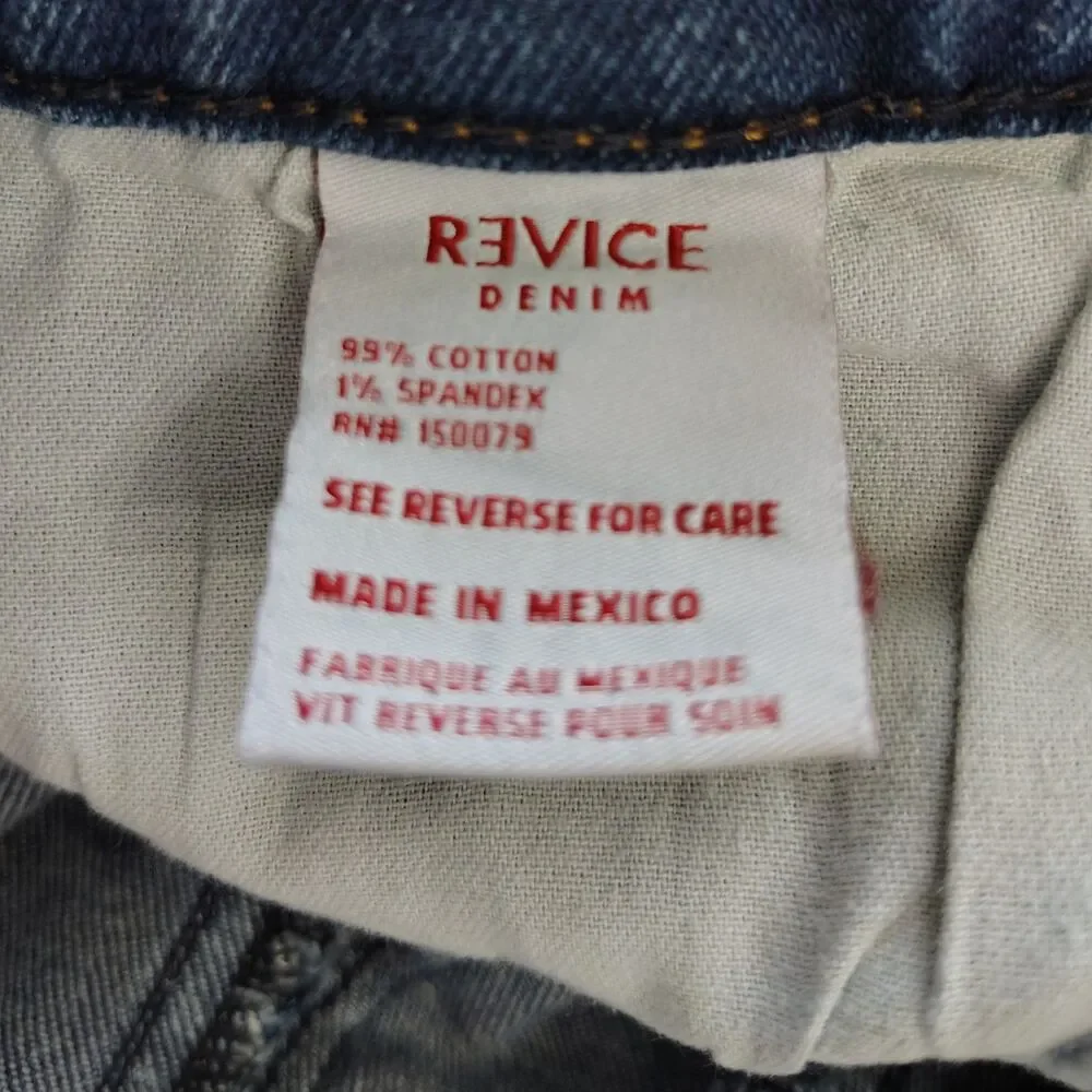 REVICE Star Skinny High Rise Stretch Jeans Women’s Size 25 w Front Seam - Picture 7 of 7